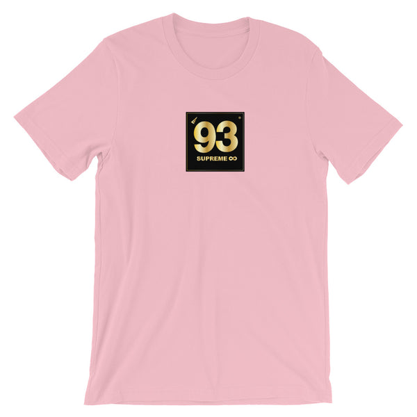 Short Sleeve Pink Logo Tee